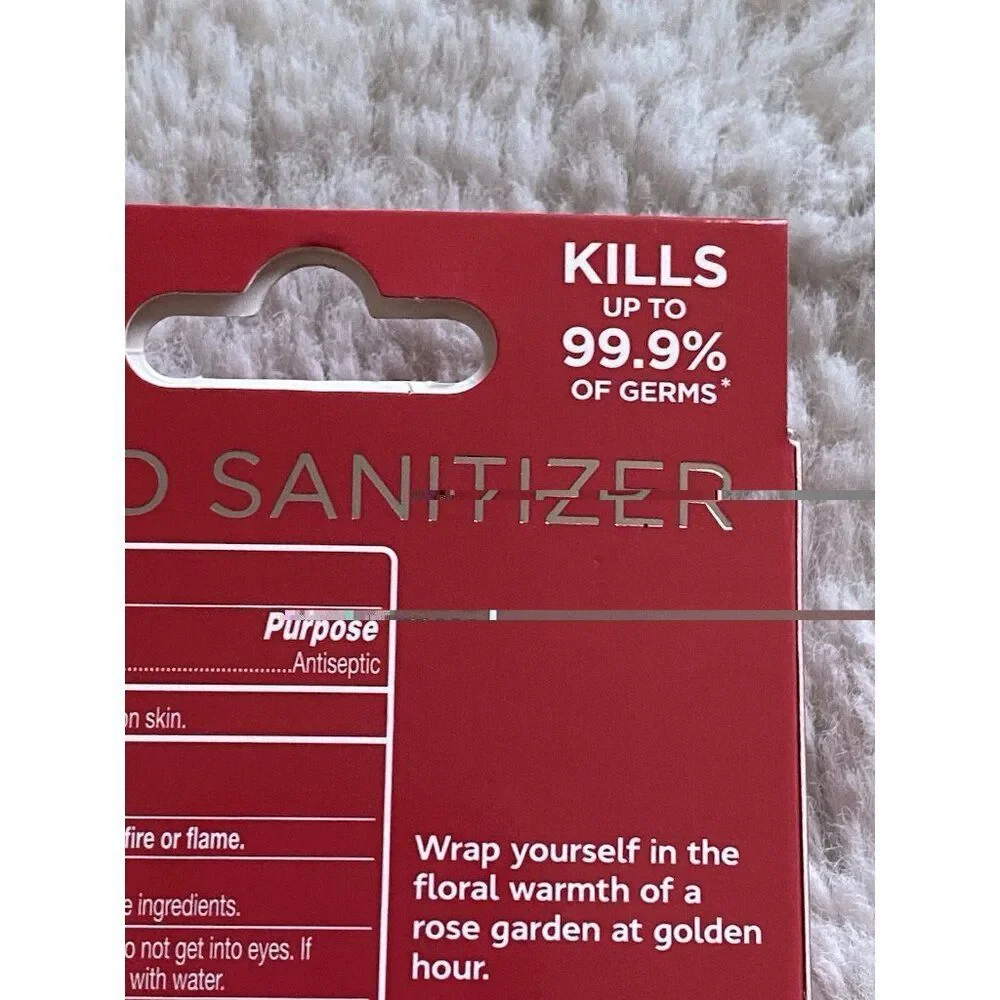 Smart Care Scented‎ Hand Sanitizer Spray 1.35 Fl Oz Wild Rose Hydrating NEW